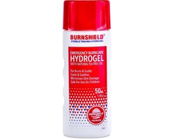 Top 10 beste brandwondenverkoeling en koelmiddelen 2026: Burnshield Gel 50 ml