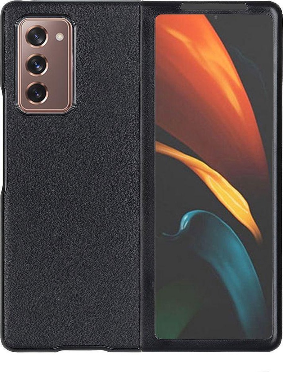 Mobigear Excellent Telefoonhoesje geschikt voor Samsung Galaxy Z Fold 2 5G Hardcase Backcover Hoesje - Zwart