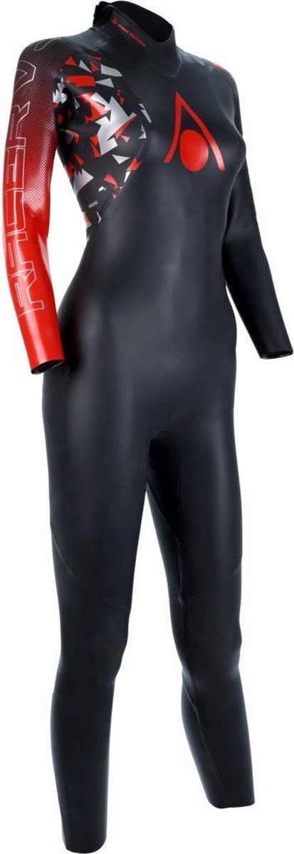 Aqua Sphere Racer V3 - Wetsuit - Dames - Zwart/Rood - M