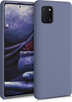 kwmobile telefoonhoesje voor Samsung Galaxy Note 10 Lite - Hoesje met siliconen coating - Smartphone case in sering