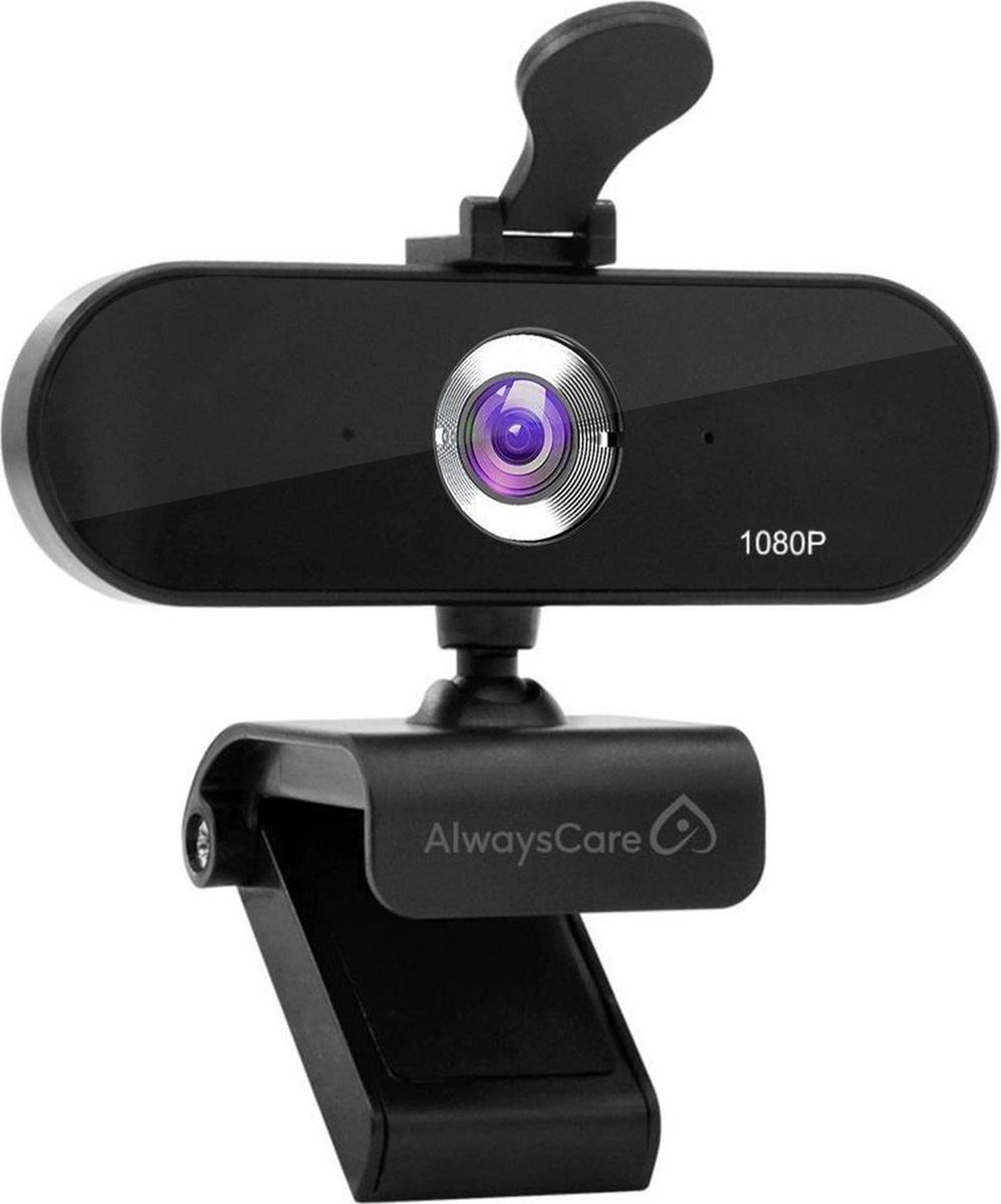 Webcam Voor PC Met Microfoon Inclusief Tripod En Webcam Cover op De Prijzenvolger