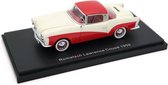 Rometsch Lawrence Coupe 1959 Rood / Wit 1:43 BOS Models