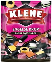 Klene engelse drop zacht zoete drop zak 312 gr