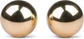 Easytoys Ben Wa Ballen 22mm - Goudkleurig - Toys voor dames - Geisha Balls - Goud - Discreet verpakt en bezorgd