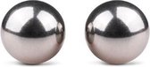Easytoys Ben Wa Ballen 19 mm - Zilverkleurig - Toys voor dames - Geisha Balls - Zilver - Discreet verpakt en bezorgd