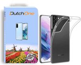 Samsung S21 hoesje - Samsung S21 hoesje siliconen - Samsung hoesje transparant