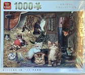 Puzzel 1000 stukjes - Puzzel volwassenen - Katten puzzel - 68x49 cm