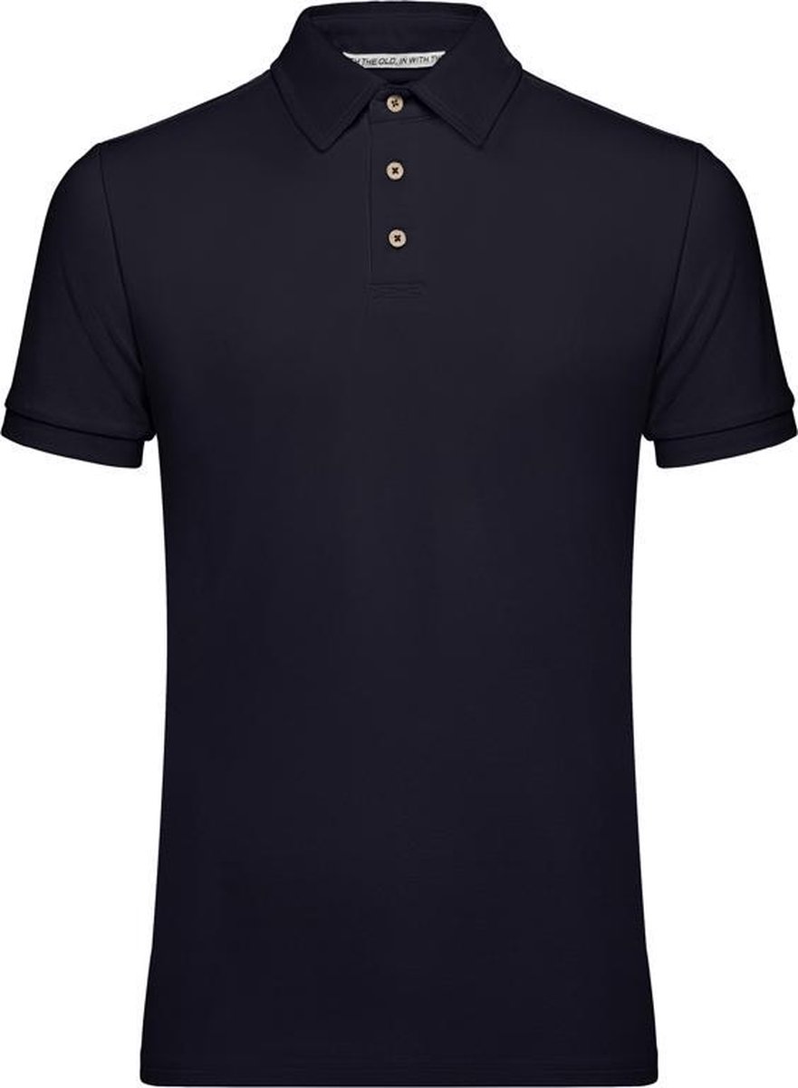 The Bold Chapter - Polo Shirt - Short Sleeve - Peacoat Blue - XXL