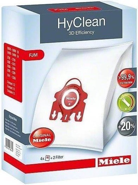 Miele FJM Stofzuigerzak Origineel 8 Stofzakken