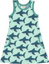 Maxomorra Shark Jurk NS Maat 122/128