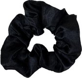 Satin - Scrunchie - Haaraccessoires - Black