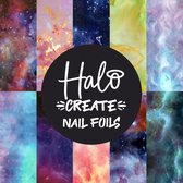 Halo Create Transfer foil "Galaxy" - 10 stuks in box - Nagel folie - Nail art