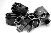 Hogtie Met Hand- En Enkelboeien - Zwart - BDSM - Boeien - BDSM - Boeien