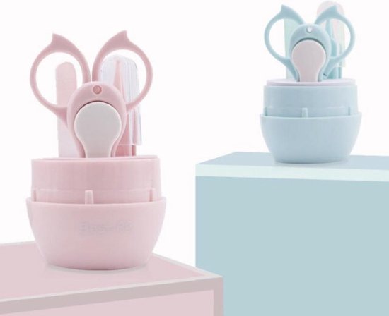 Nagelsetje - Babybear Pink - Uniek kraam cadeau - Sinterklaas kado - Kerstcadeau — afbeelding 3