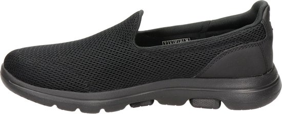 Skechers GoWalk 5 dames instapschoen - Zwart - Maat 41 | bol.com