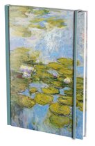 Notiteboek A5 gebonden Waterlelies Claude Monet