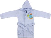 Interbaby Badjas Junior Katoen Lichtblauw Maat 116/128