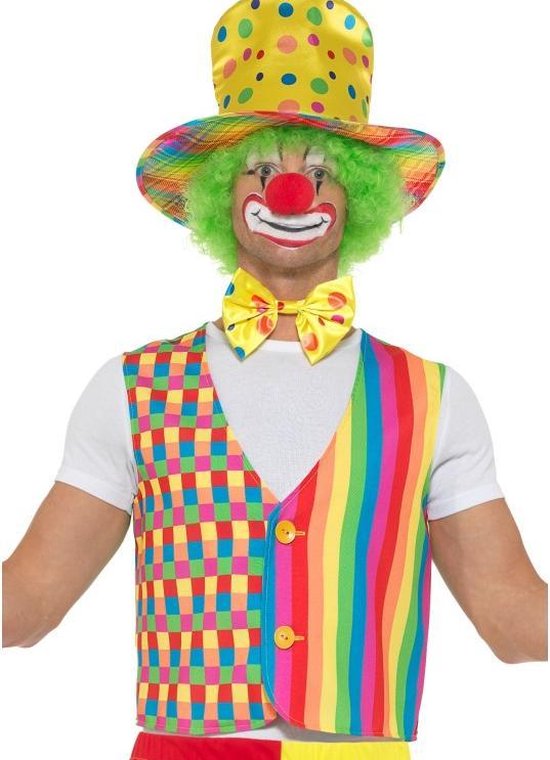 SMIFFYS - Clown accessoires set voor volwassenen - L / XXL | bol.com