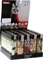 Aansteker – “Cats“design  - 50 stuks – Lighter  - Briquet