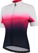 Rogelli Dream Fietsshirt - Wielershirt Dames Korte Mouw - Blauw/Roze/Wit - Maat L