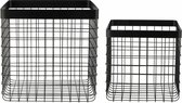 Argos Home - Loft Living Wire Opbergmanden -  Gevlochten manden - 2 stuks