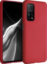 kwmobile telefoonhoesje voor Xiaomi Mi 10T / Mi 10T Pro - Hoesje voor smartphone - Back cover in mat rood