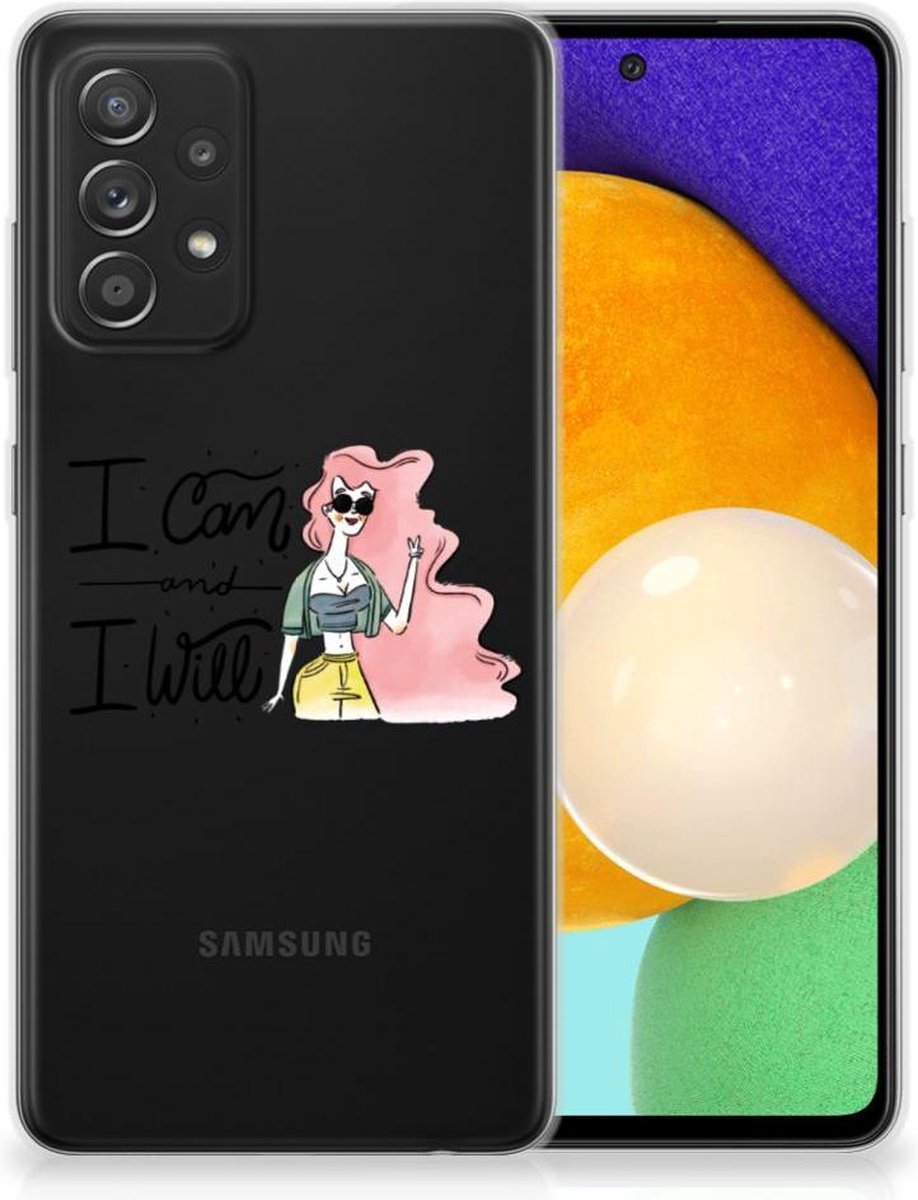 Samsung Galaxy A52 (5G/4G) Telefoonhoesje met Naam i Can