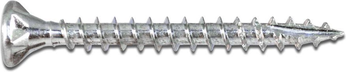 Wofix 0341014 Spaanplaatschroef PZ2 Verzinkt - 3.5 x 30 mm (200 stuks)