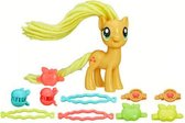 My Little Pony Applejack twisty twirly hairstyles