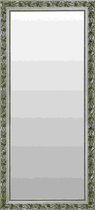 Zilveren Spiegel Barok 52x142 cm – Birte – Lange Spiegel Zilver – Brocante Spiegel Zilver – Spiegels – Perfecthomeshop
