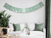 Slinger "Eid Mubarak" - offerfeest/suikerfeest - versiering/decoratie - groen