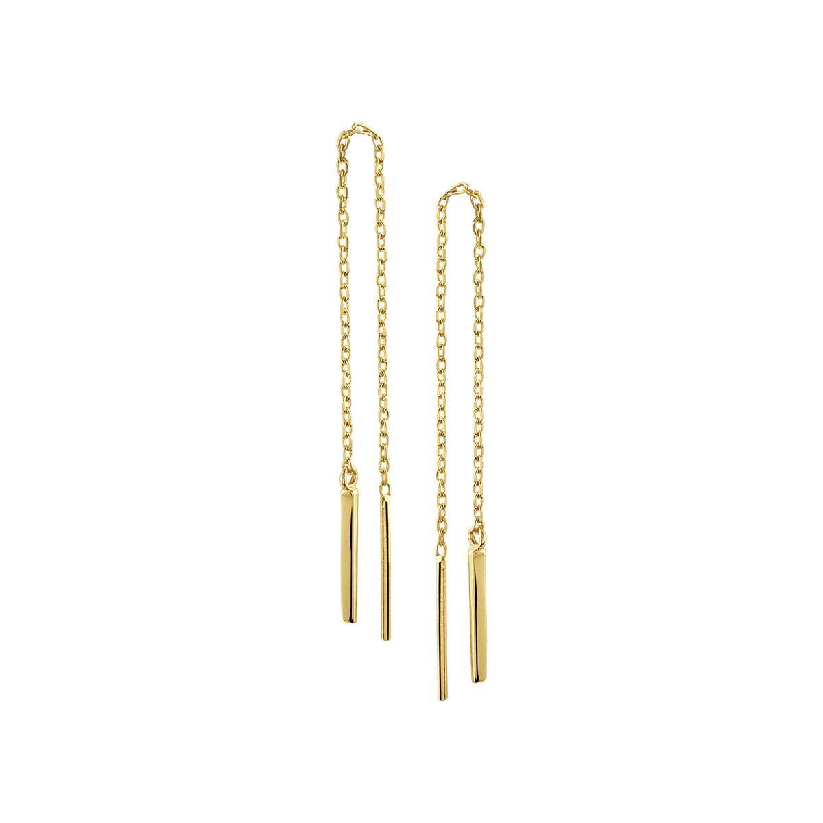 Sparkle14 Doortrekoorbellen Balkje 70 mm 70 mm - Goud
