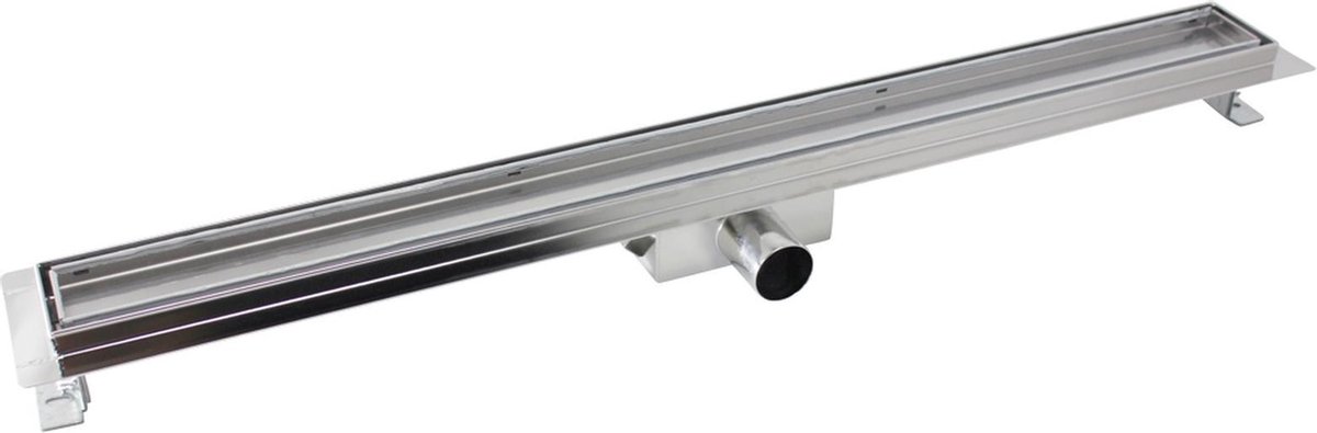 Mawialux douchedrain - Tegelrooster - 110 cm - RVS gepolijst - Bristol