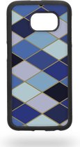 Blue and purple rombs Telefoonhoesje - Samsung Galaxy S6