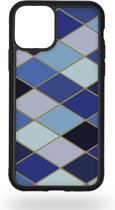 Blue and purple rombs Telefoonhoesje - Apple iPhone 11 Pro