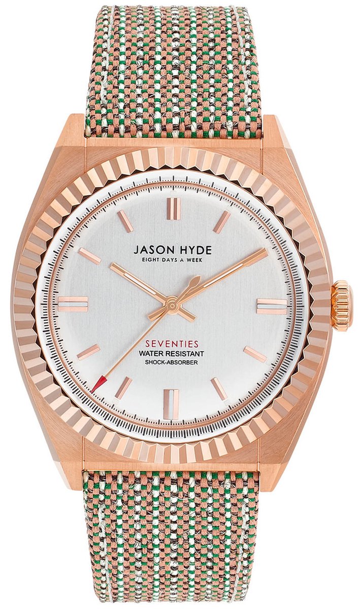 Jason Hyde Uno Duurzaam Horloge Quartz 40mm