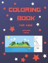 Coloring Book for Kids Natural Views
