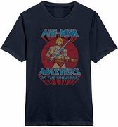 Masters Of The Universe Zwaard Houding T-shirt Blauw