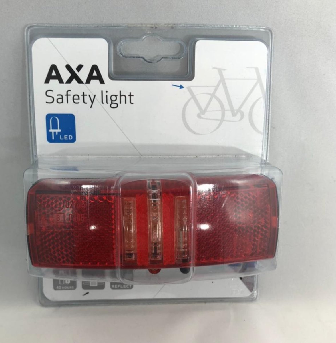 nabootsen Dag verhoging Axa basta safetylight SL2 led batterij | bol.com