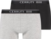 Cerruti 1881 Boxershort 2 pack grijs/zwart maat XXL