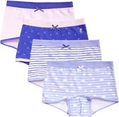 Ten Cate Meisjes 4Pack Short 31104-110/116 - 110/116