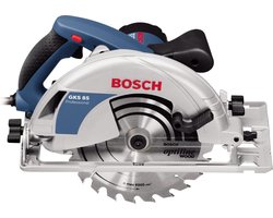 BOSCH GKS 85 G - Cirkelzaagmachine - Afzuigadapter, HM-zaagblad 235 mm Ø, inbusstiftsleutel SW 5