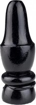 XXLTOYS - Cerment - Plug - Inbrenglengte 12 X 4.5 cm - Black - Uniek design Buttplug - Stevige Anaal plug - voor Diehards only - Made in Europe