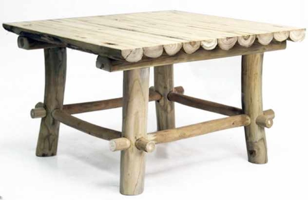 Loungetafel teak - 60x60 cm