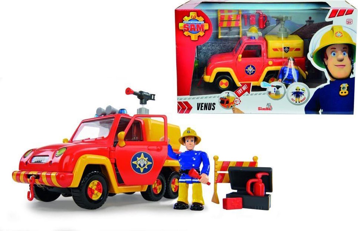 Brandweerman Sam Venus - Speelgoedvoertuig - Simba
