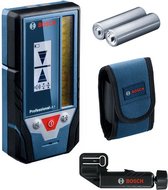 Bosch Professional - LR 7 - Lijnlaser Ontvanger - Inclusief 2 x AA batterijen - etui - houder