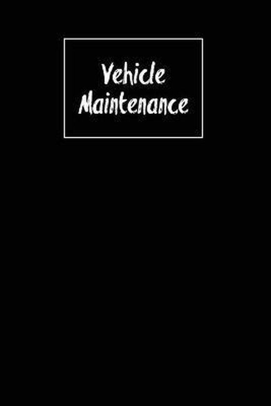 Vehicle Maintenance - cover