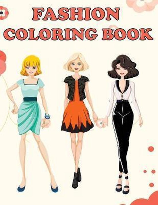 Fashion Coloring Book - cover
