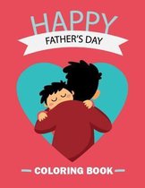 Happy Father's Day Coloring Book