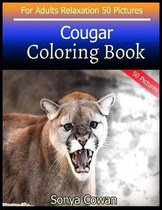 Cougar Coloring Book For Adults Relaxation 50 pictures
